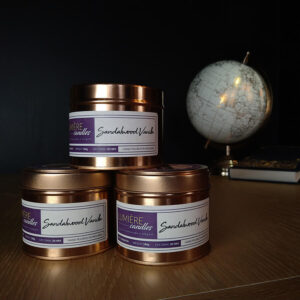 Sandalwood Vanilla Travel Candle